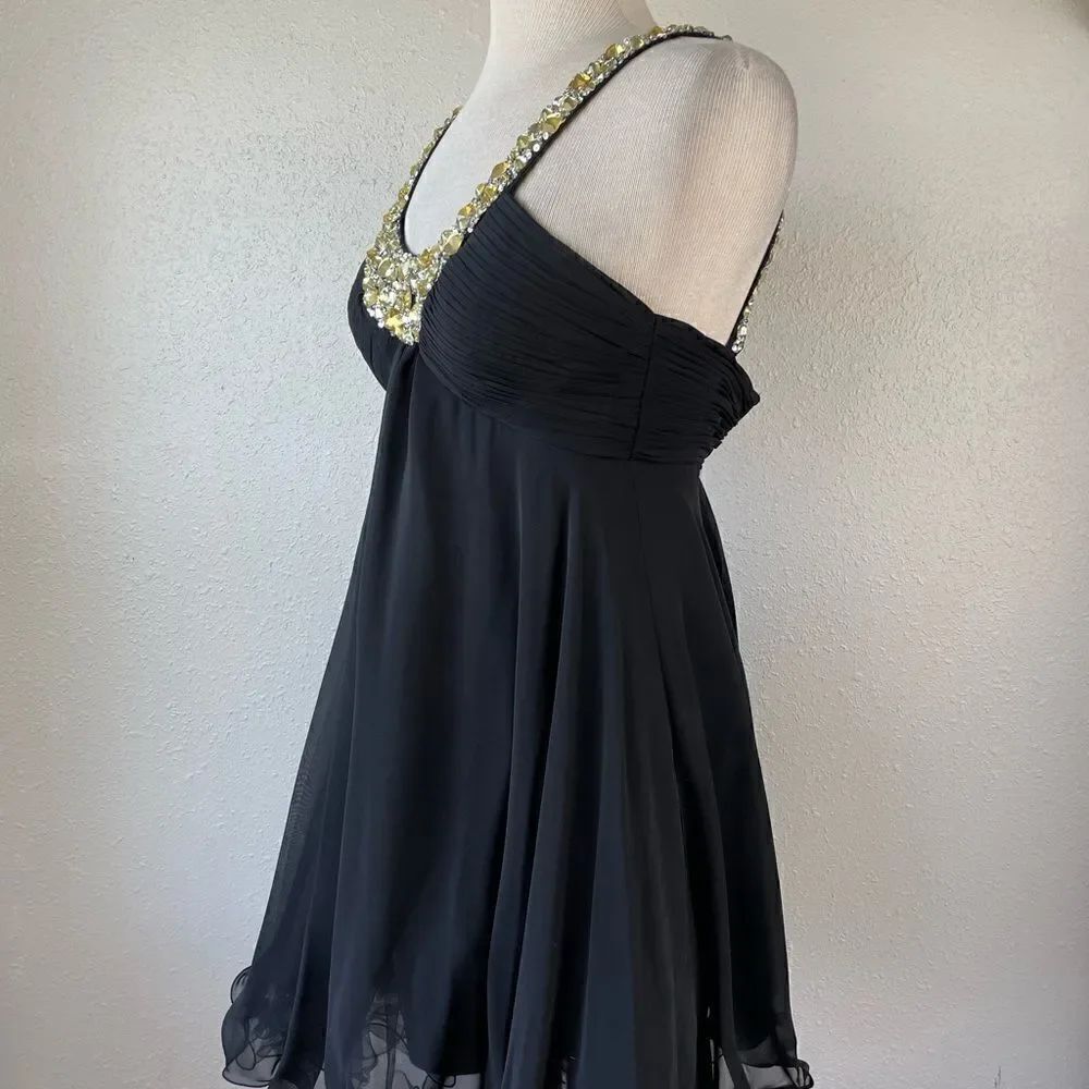 Night Moves Prom Dress Size L EUC - Picture 4 of 9